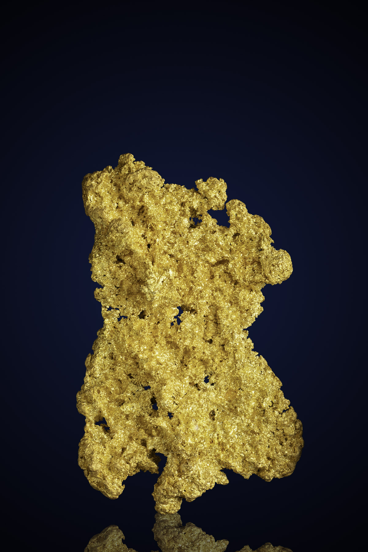 (image for) Buttery, Brilliant Natural Gold Nugget - Golden Triangle, Australia - 35.8 Grams